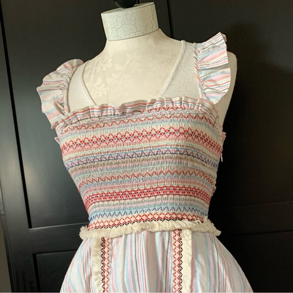 Alison Ruffle & Fringe Dress - Picture 5 of 12